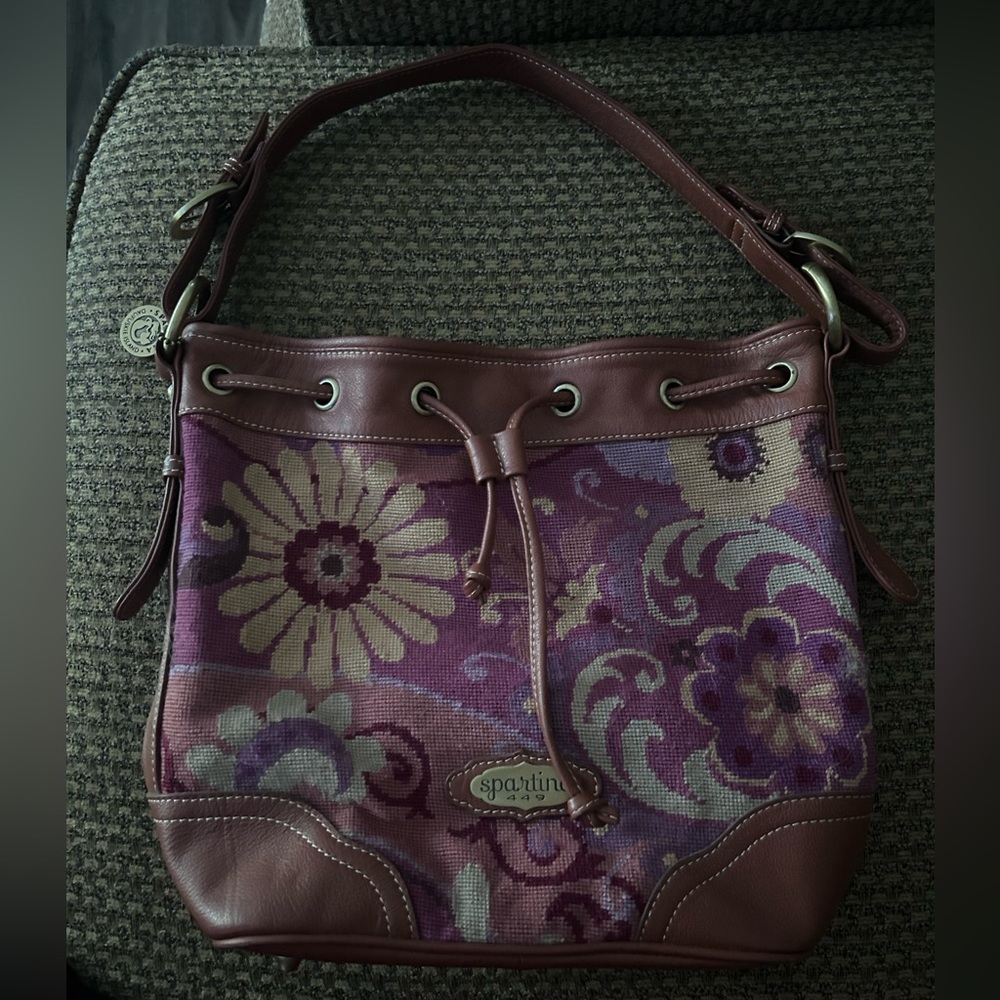 Spartina 449 Purse, With adjustable Extra Handle!